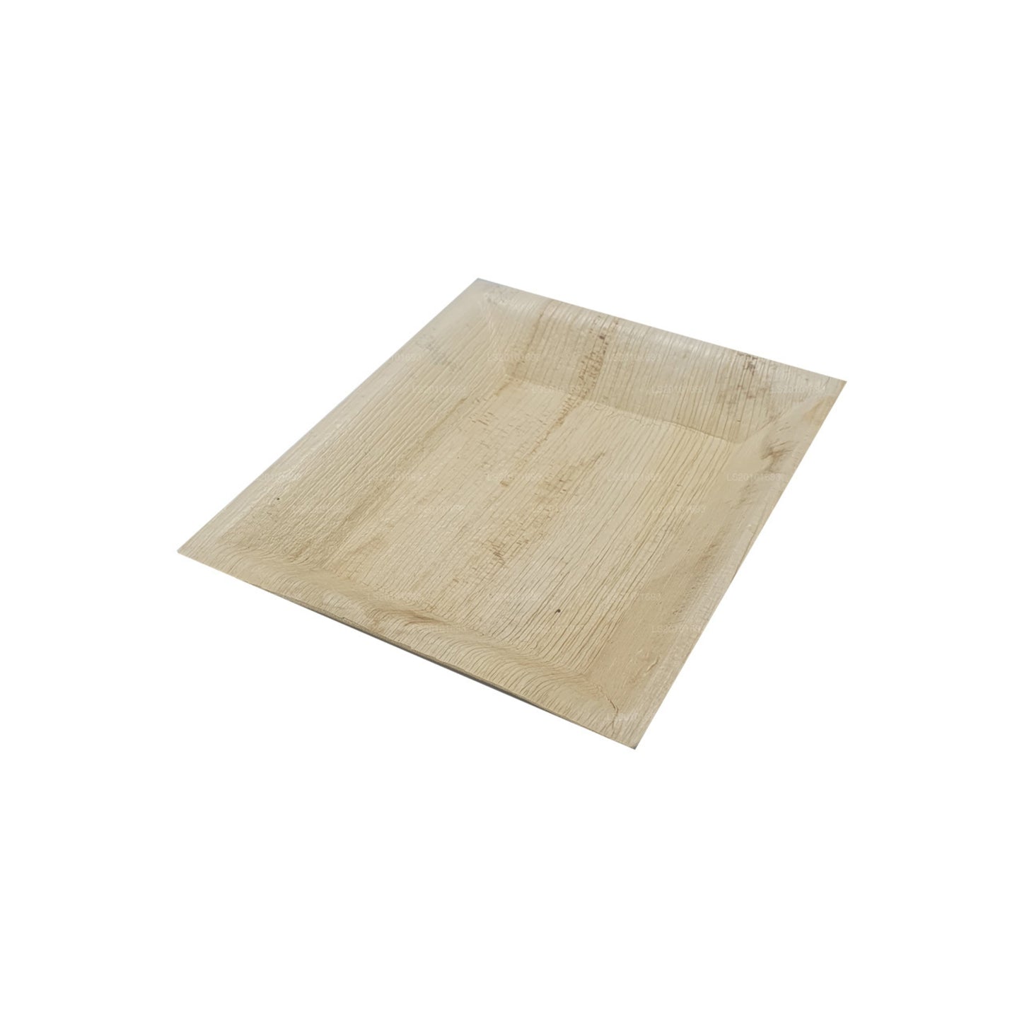 手工制作的 Areca Leaf 食物盘 20cm x 20cm（方型）