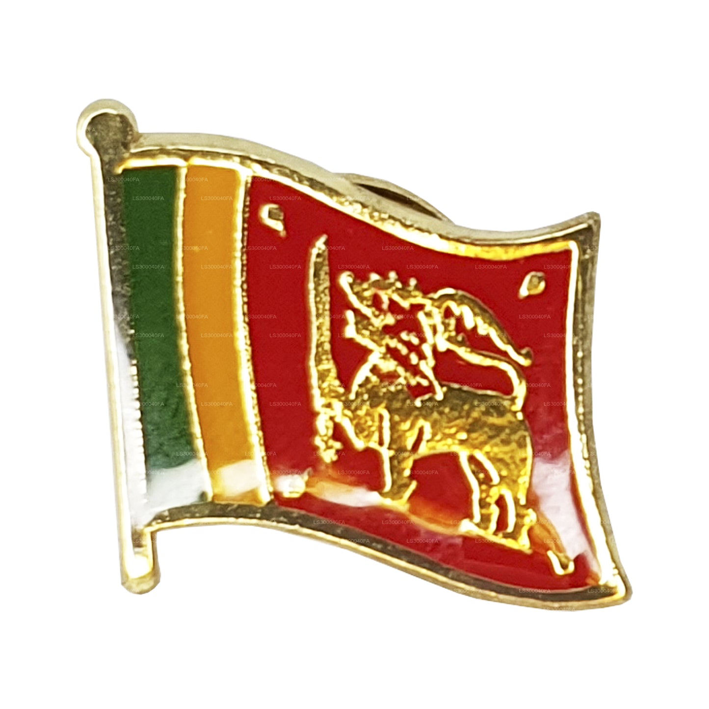 Sri Lankan National Flag Lapel Pin