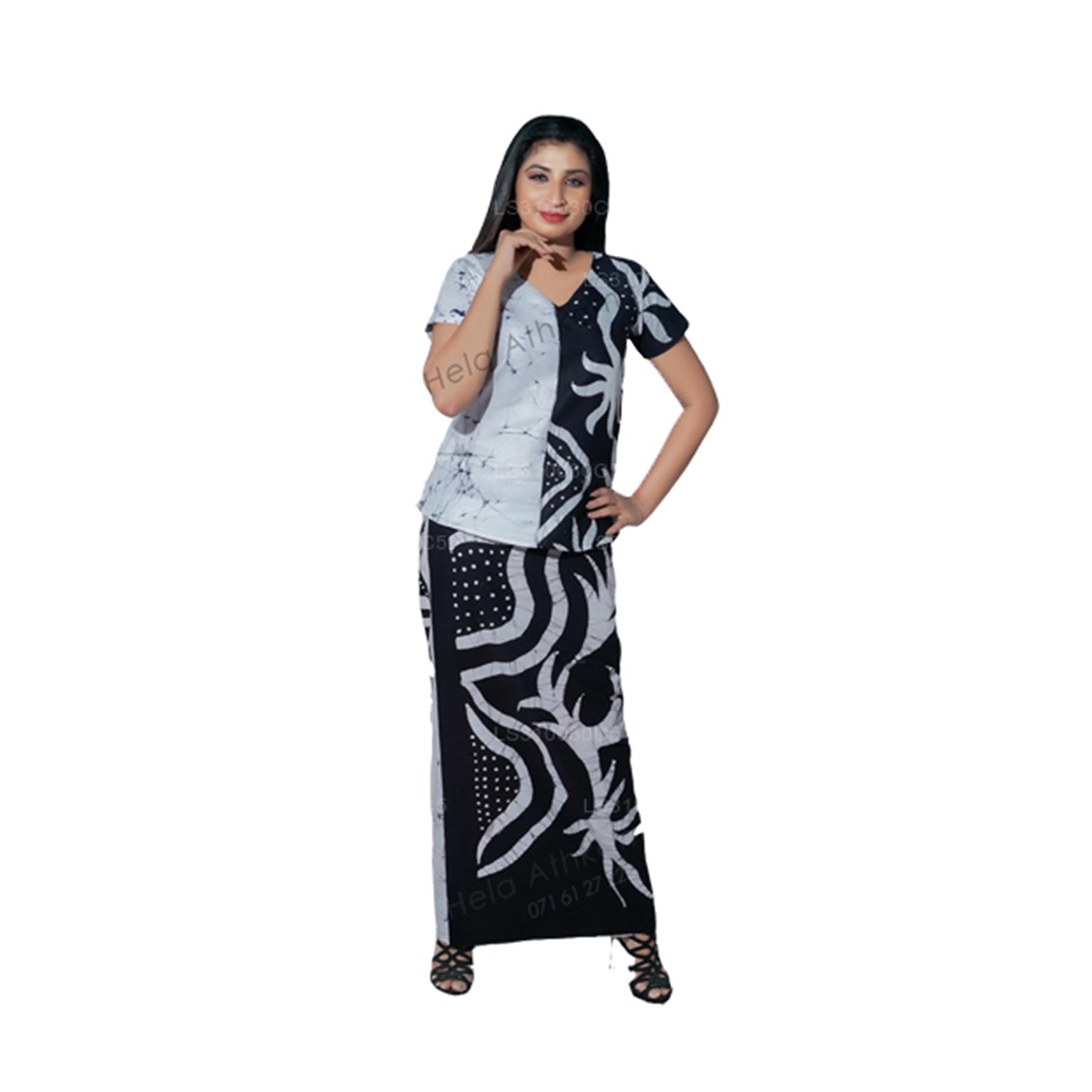 Lakpura Batik Lungi Full Kit (Design E505)