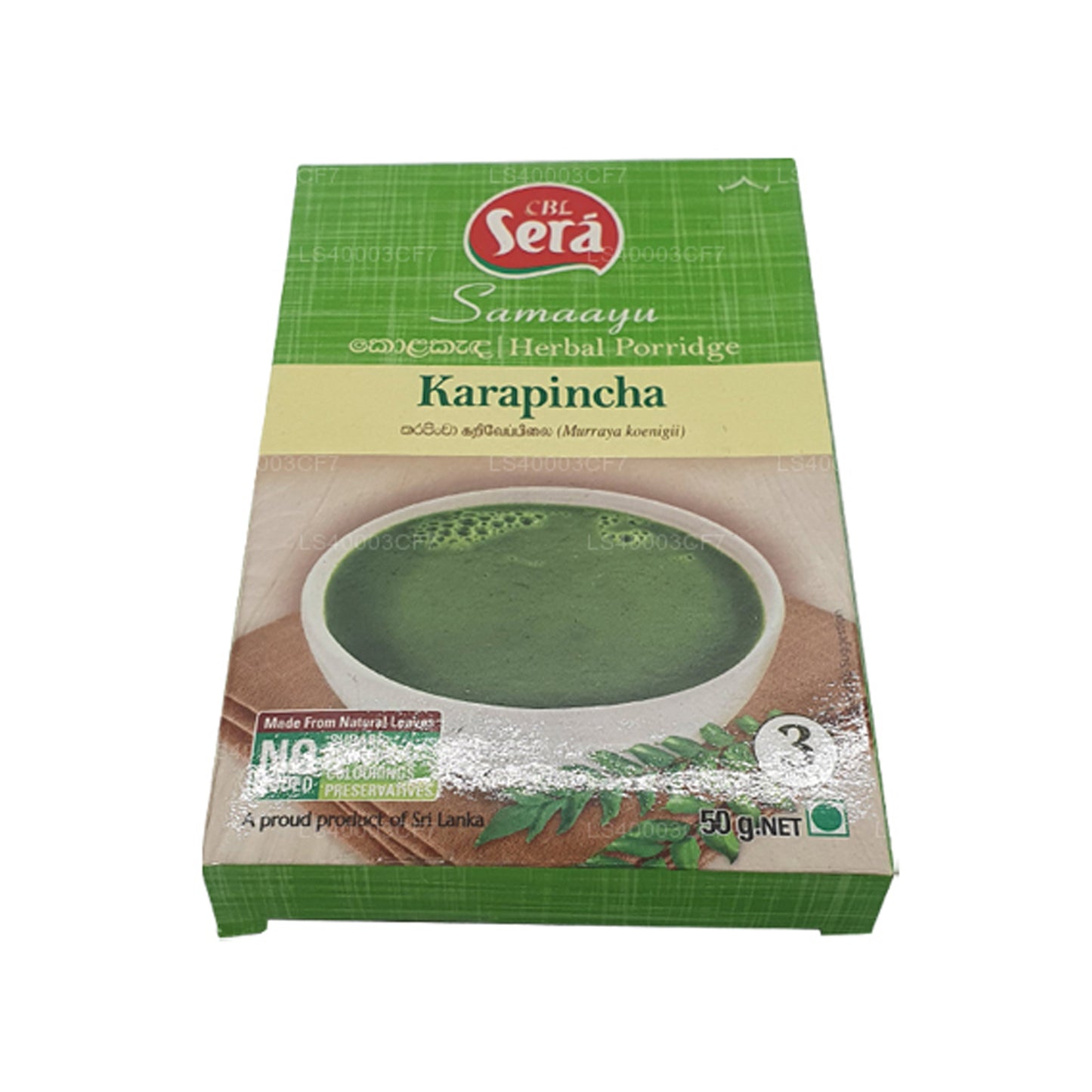 Sera Karapincha 草药粥 (50g)