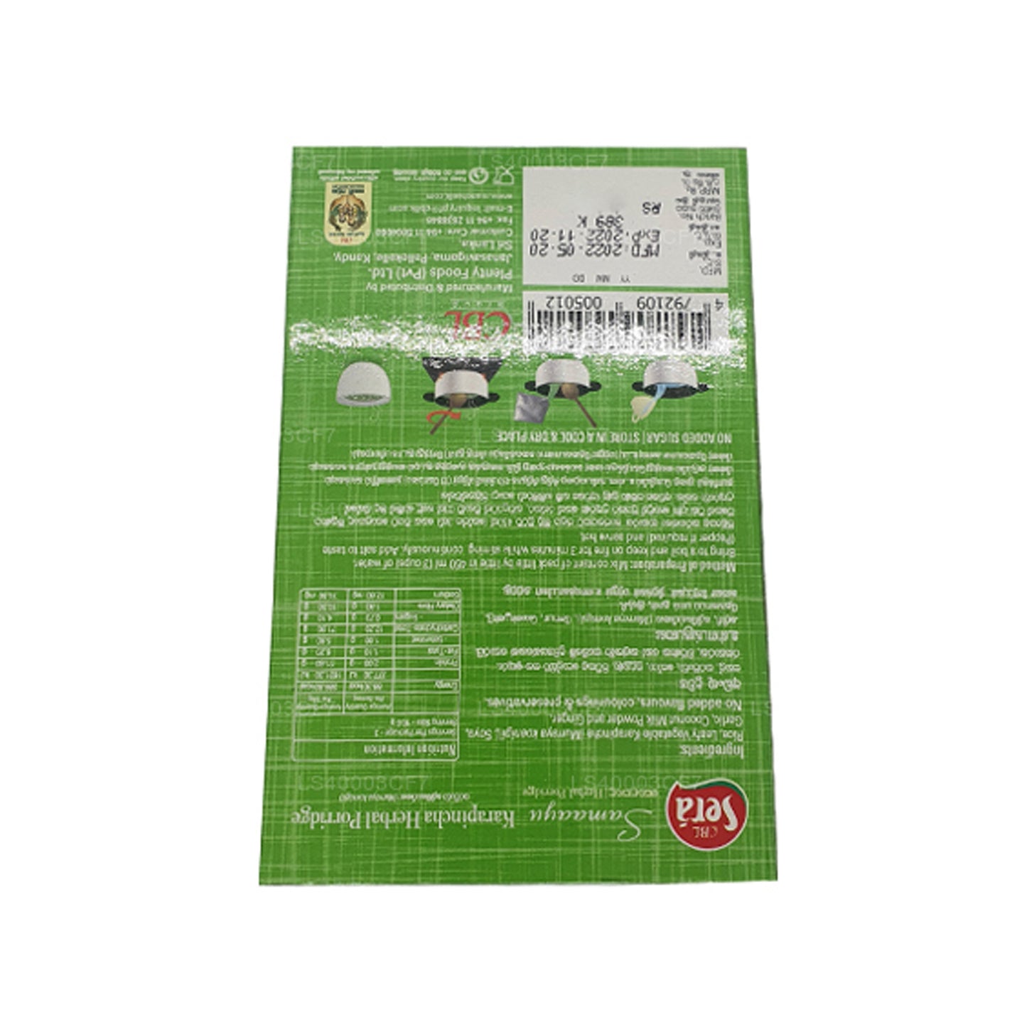 Sera Karapincha 草药粥 (50g)
