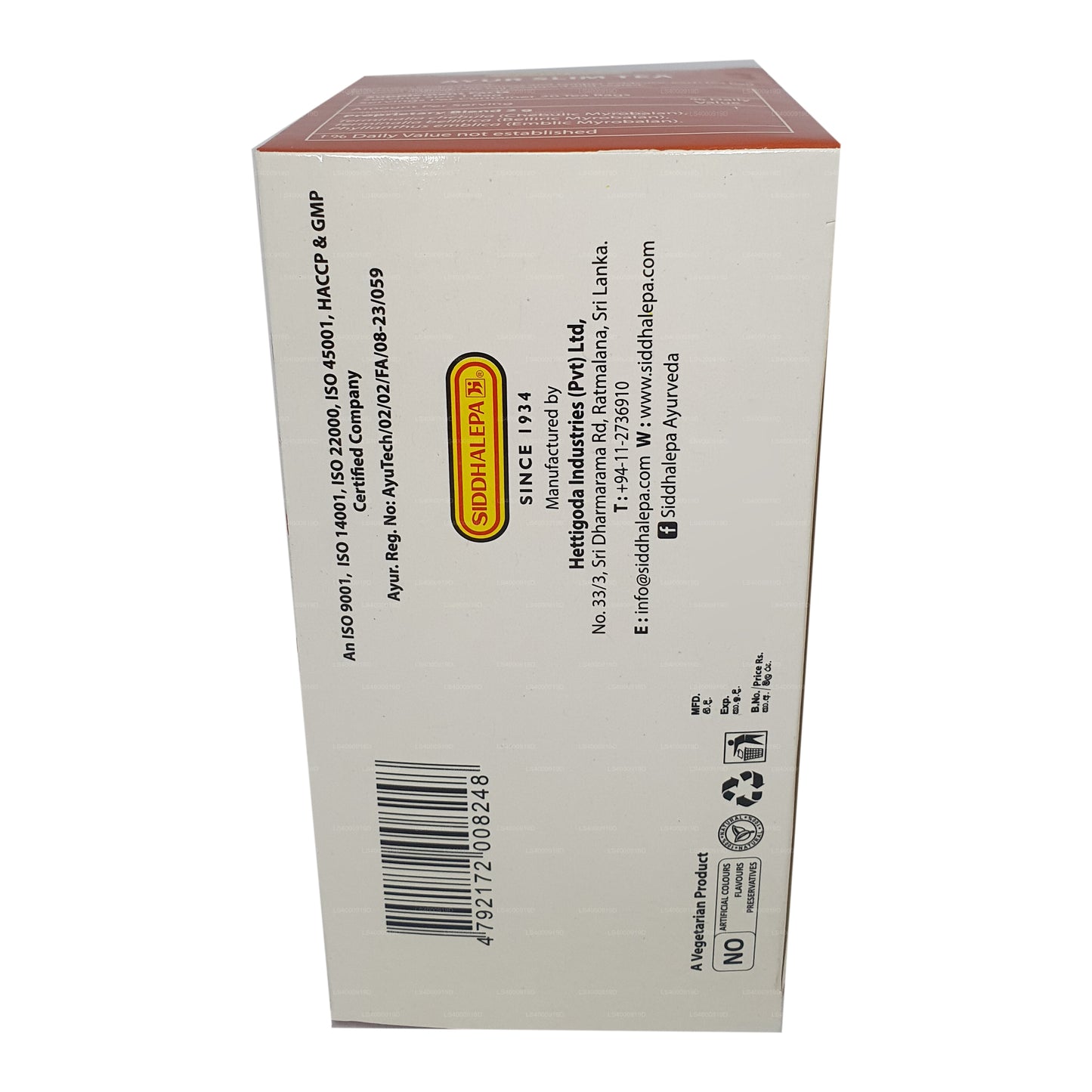 Siddhalepa Ayur 减肥茶 (40 g)