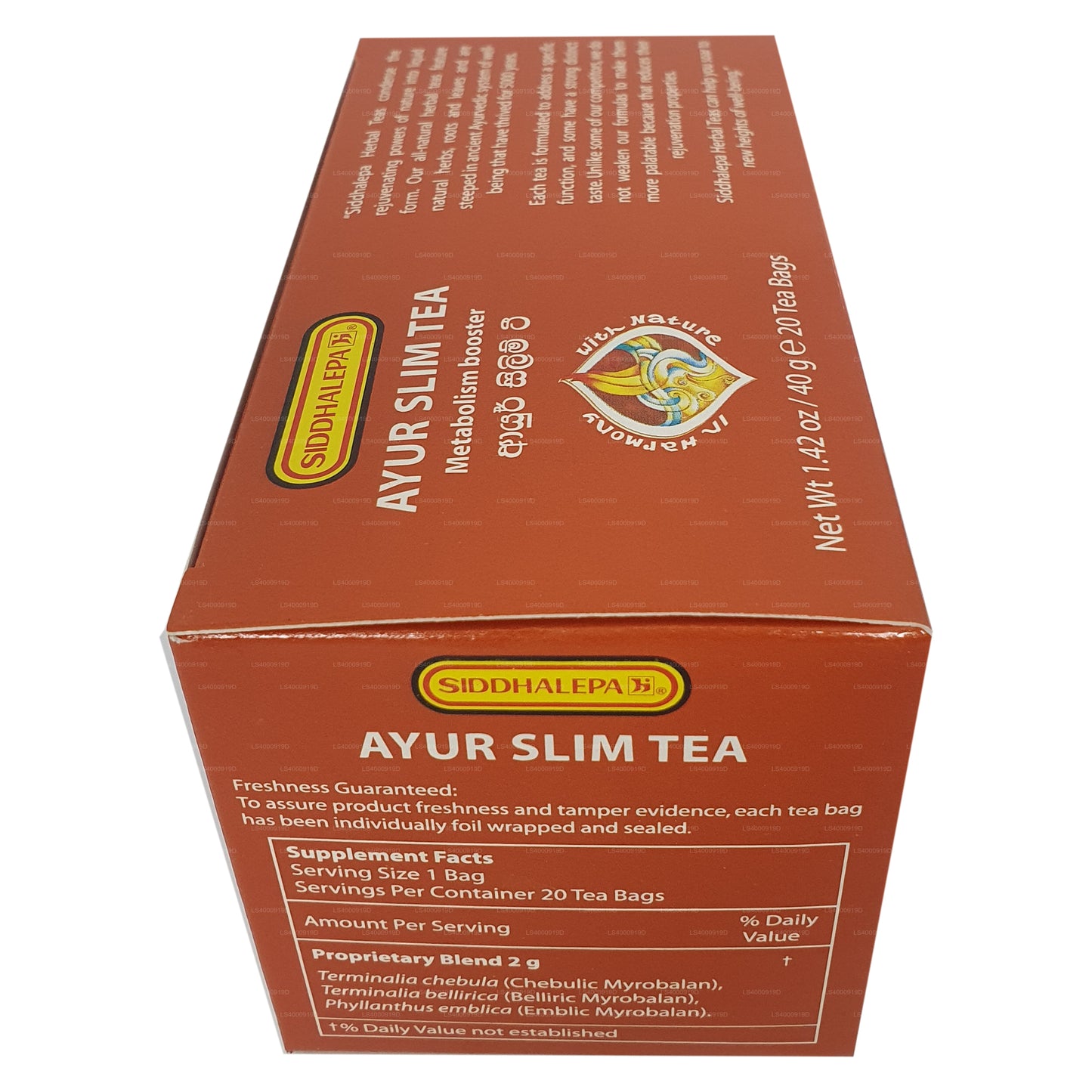 Siddhalepa Ayur 减肥茶 (40 g)