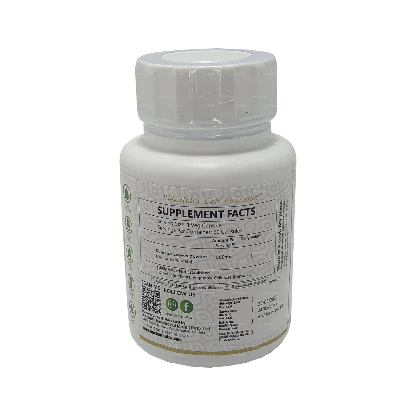 Ancient Nutra 刺五加 (60 粒)