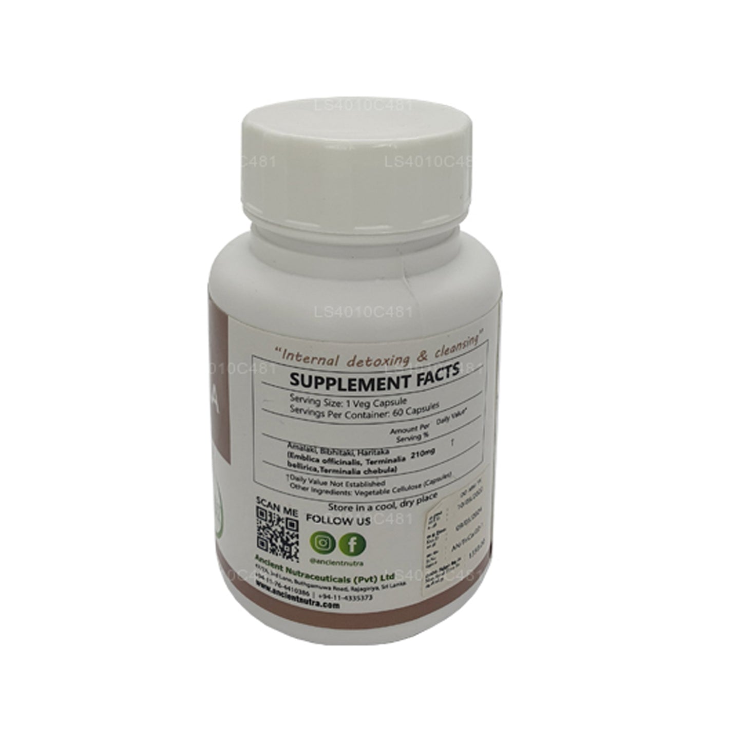 古老的 努特拉 三果 （60粒胶囊）