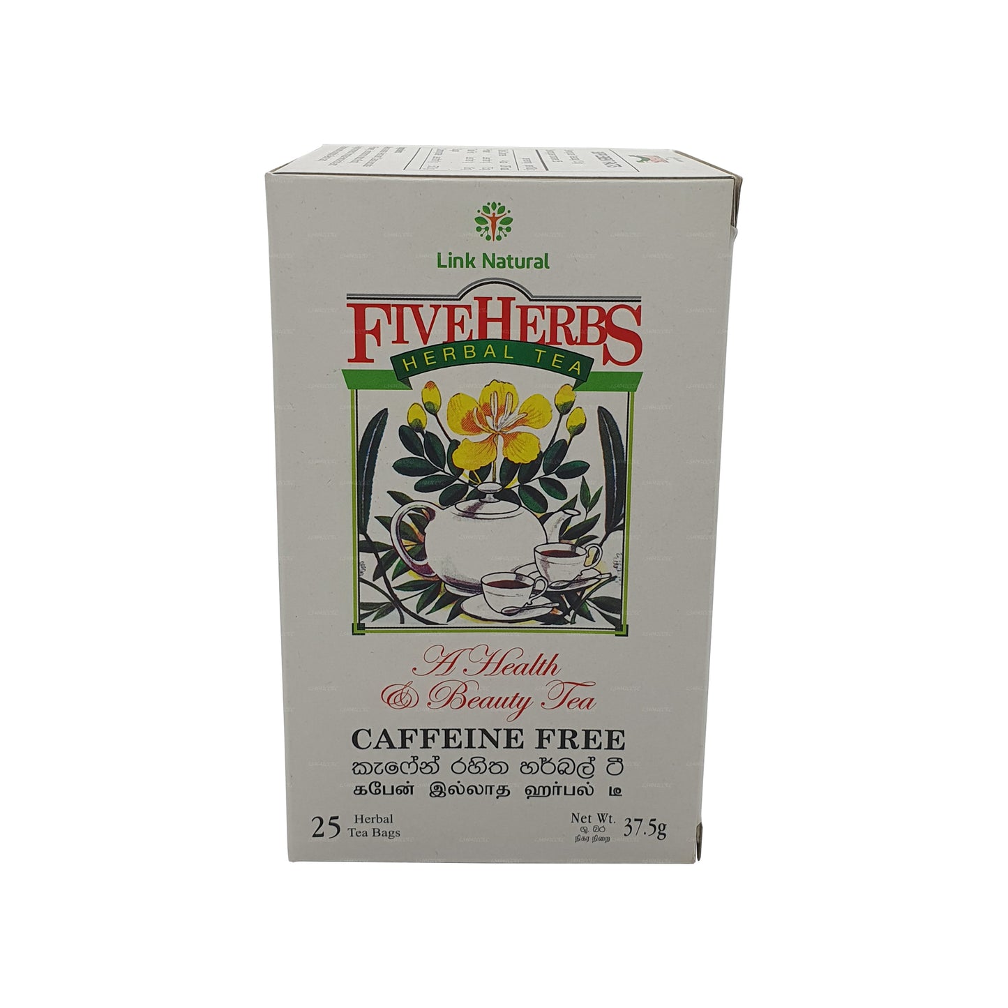 Link Natural Five Herbes 阿育吠陀草本茶 (37.5g) 25 个茶包