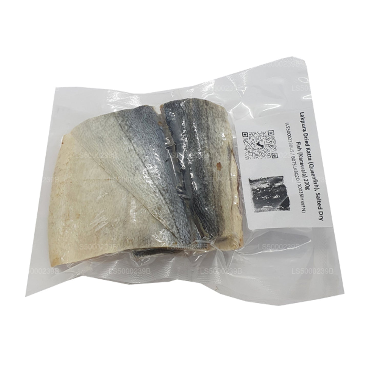 Lakpura Dright Katta（Queenfish）200 g，咸干鱼（Karawala）