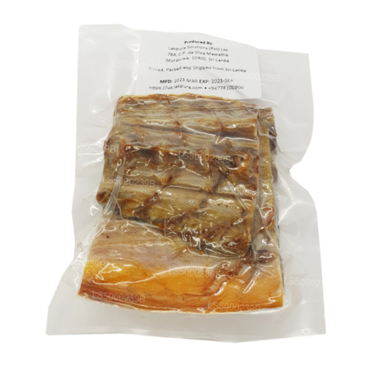Lakpura Dright Katta（Queenfish）200 g，咸干鱼（Karawala）