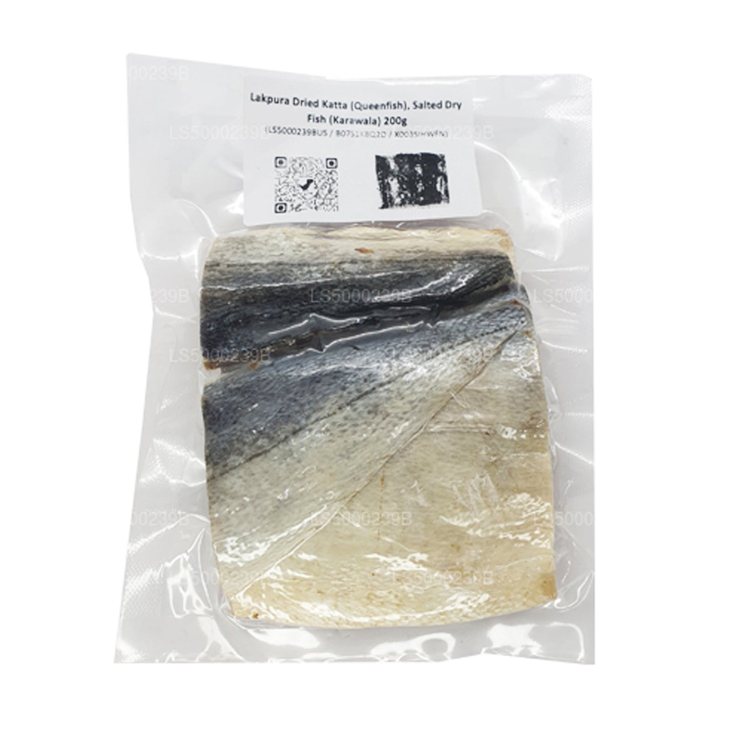 Lakpura Dright Katta（Queenfish）200 g，咸干鱼（Karawala）