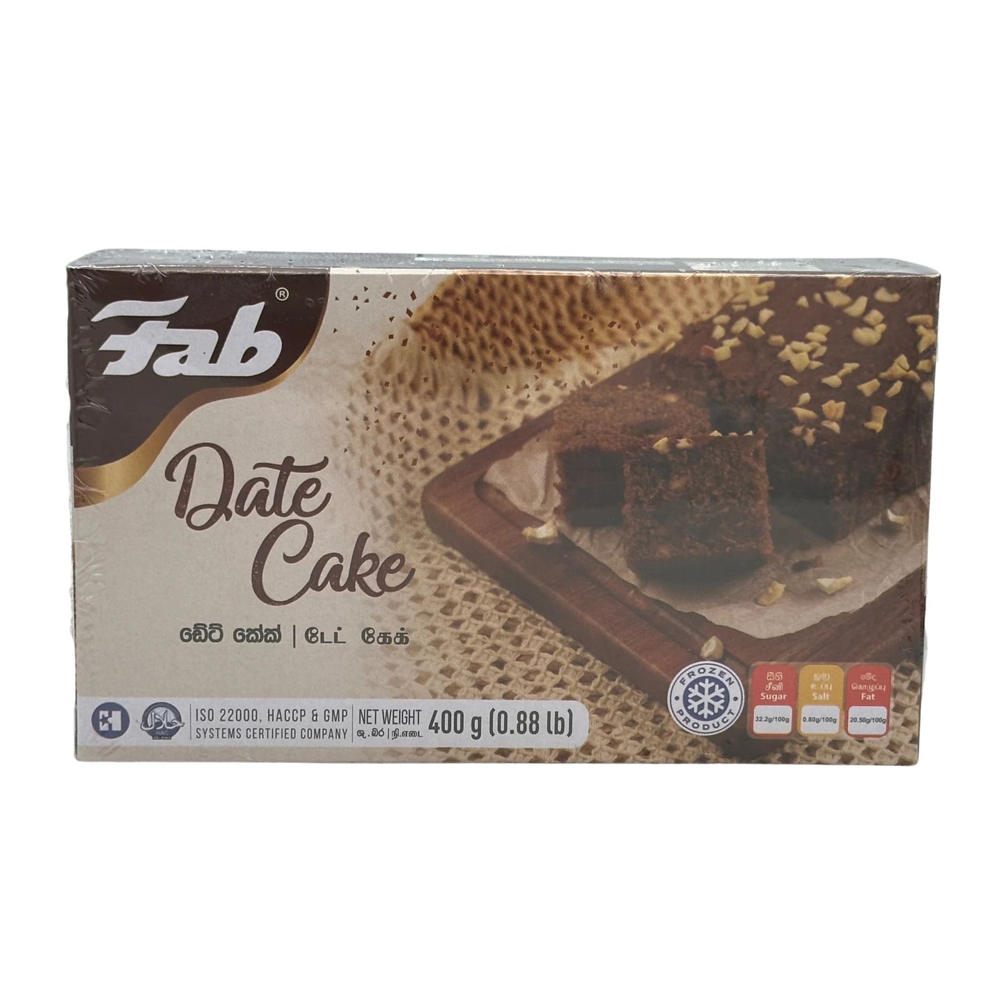 Fab Date Cake (400g)