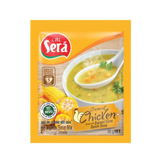 Sera 奶油鸡肉甜玉米速成汤（50克）