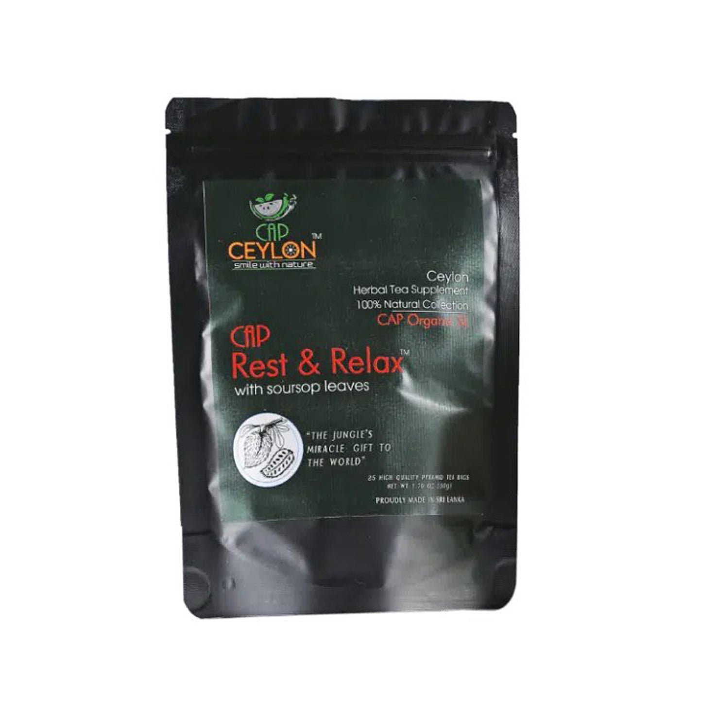 CAP 锡兰休息放松茶 (50g) 25 个茶包