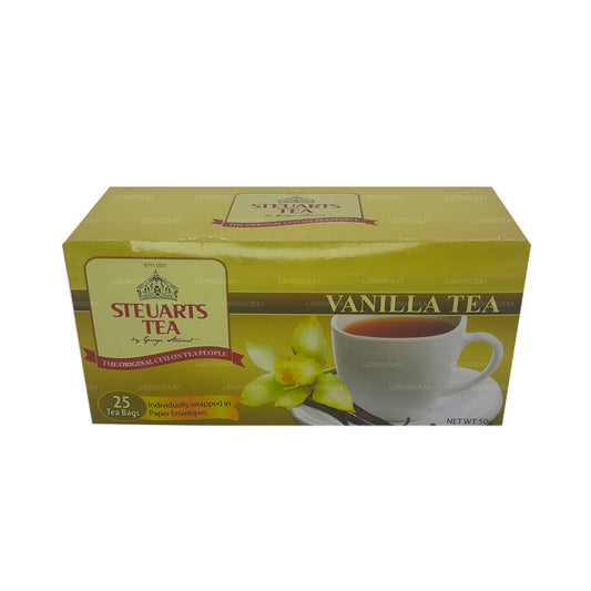 George Steuarts Vanilla Tea (50g) 25 Tea Bags