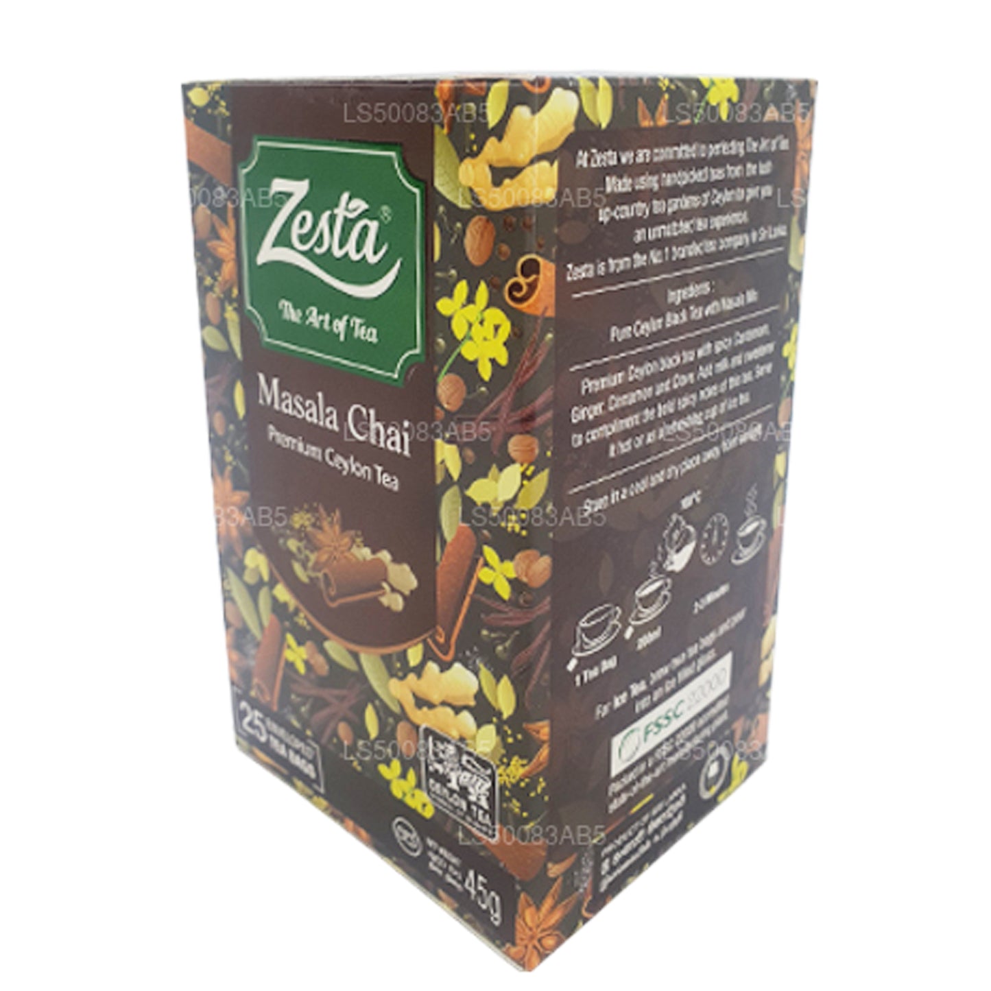 Zesta Masala Chai (45g) 25 个茶包