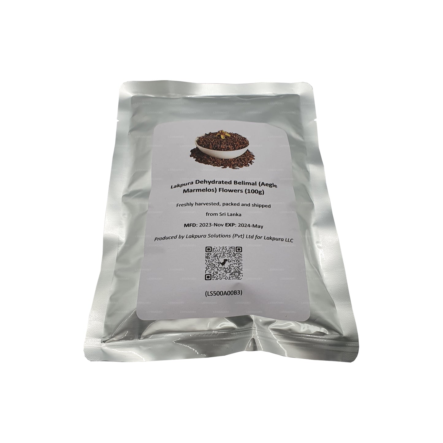 Lakpura 脱水 Belimal（Aegle Marmelos）花