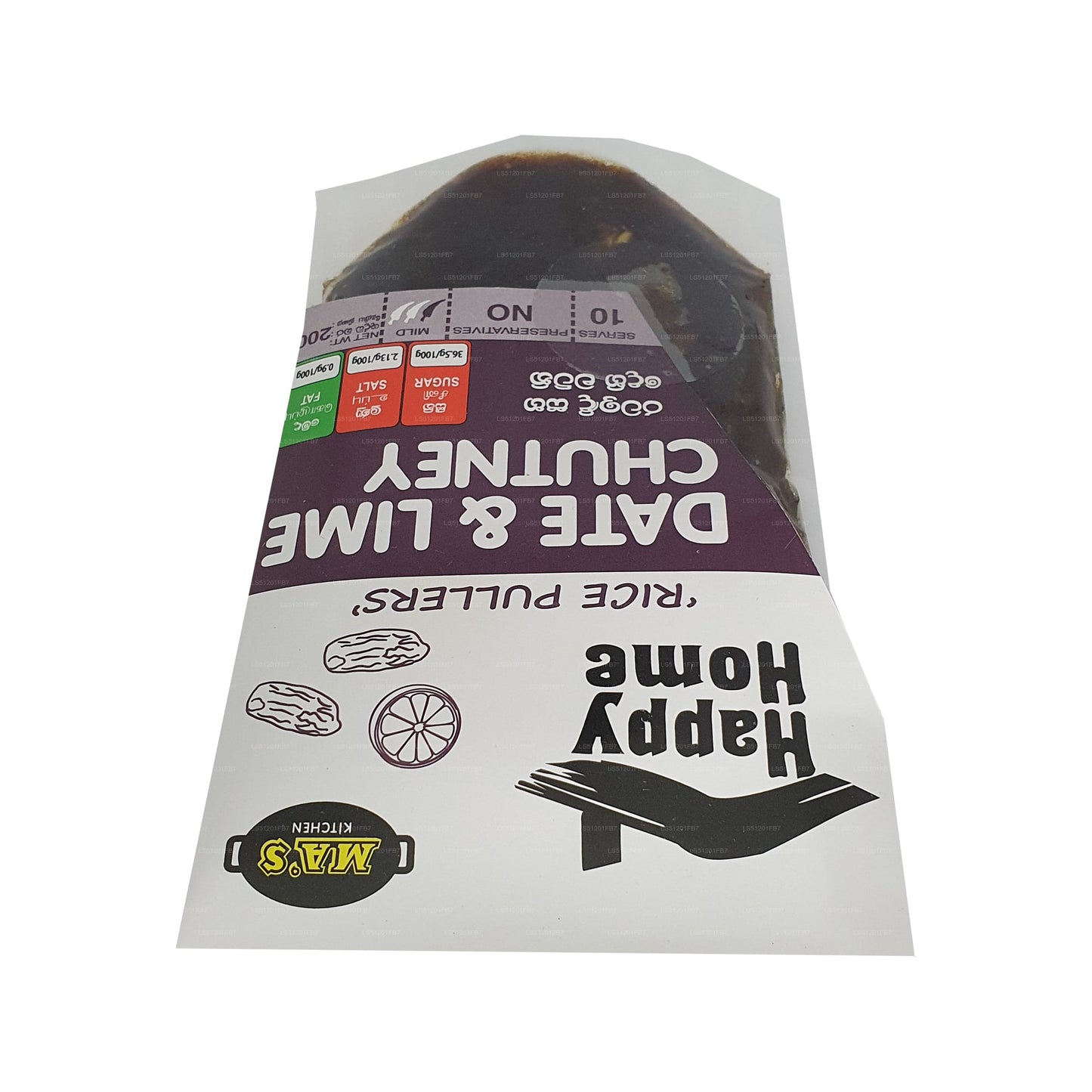 MA 的厨房椰枣和酸橙酸辣酱 (200 g)