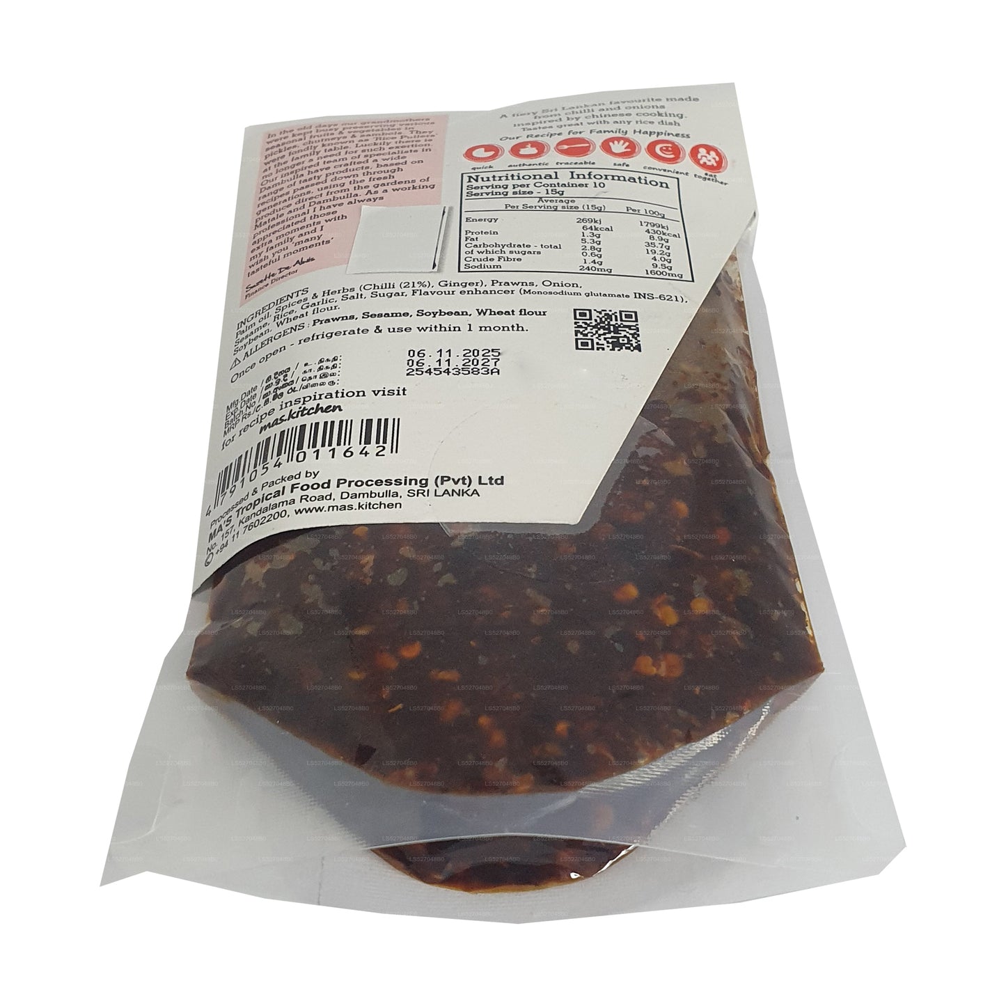 MA's Kitchen 中国辣椒酱 (150g)