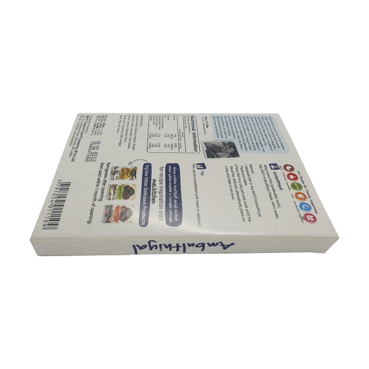 MA's Kitchen Fish mofthyal Pastyal