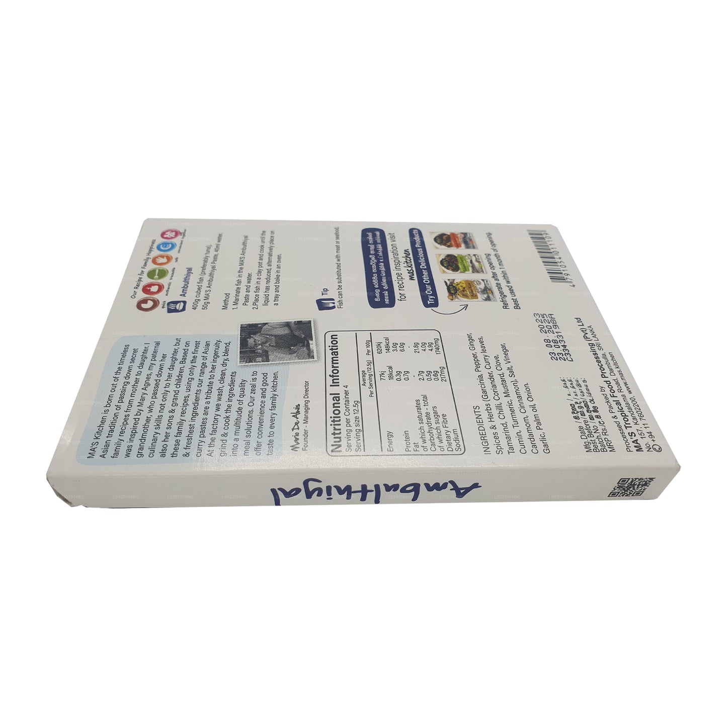 MA's Kitchen Fish mofthyal Pastyal