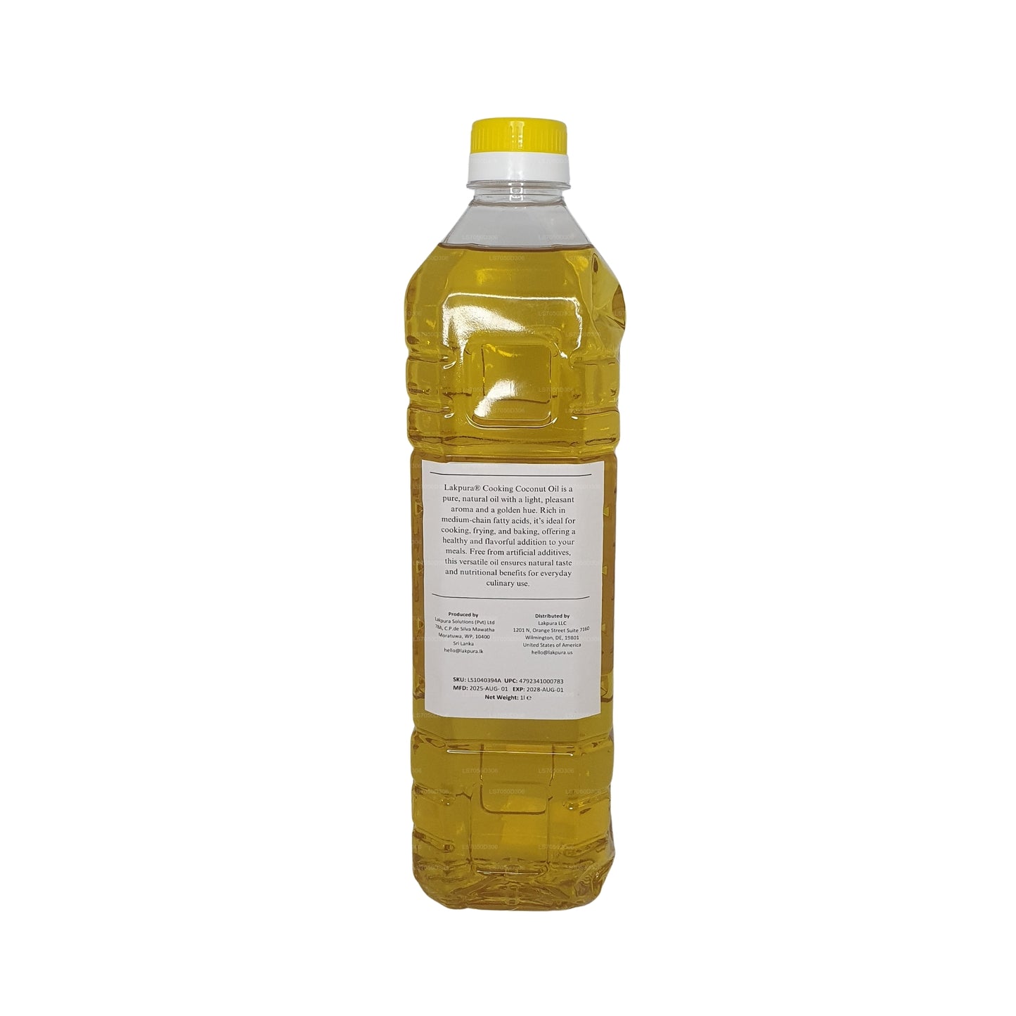 Lakpura 烹饪椰子油 (1L)