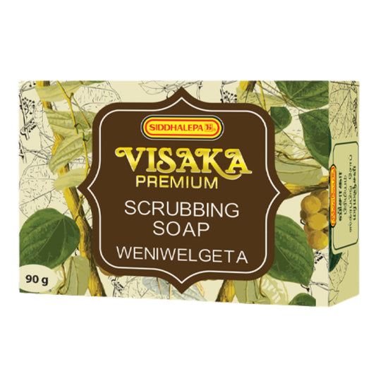 Siddhalepa Visaka Scrubbing Soap Weniwelgata (90g)