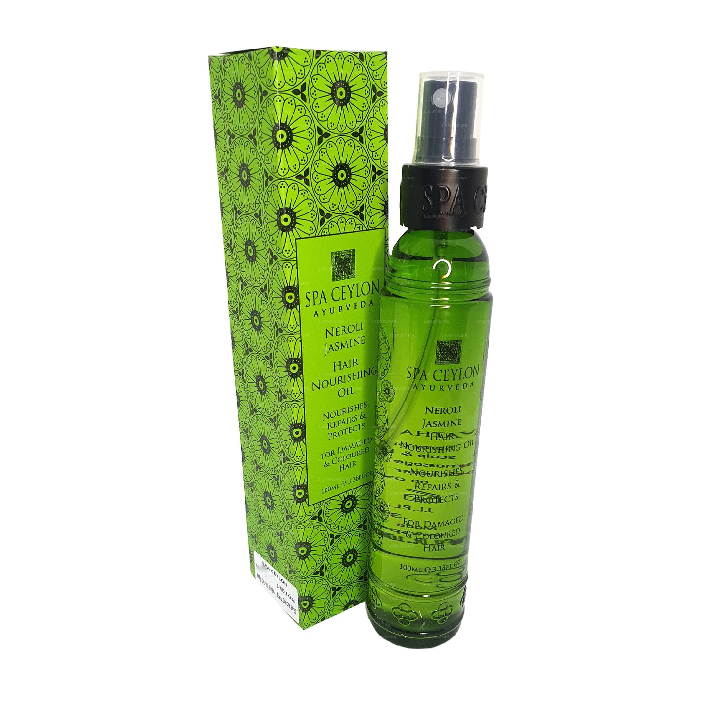 锡兰水疗中心橙花茉莉护发油 (100 毫升)