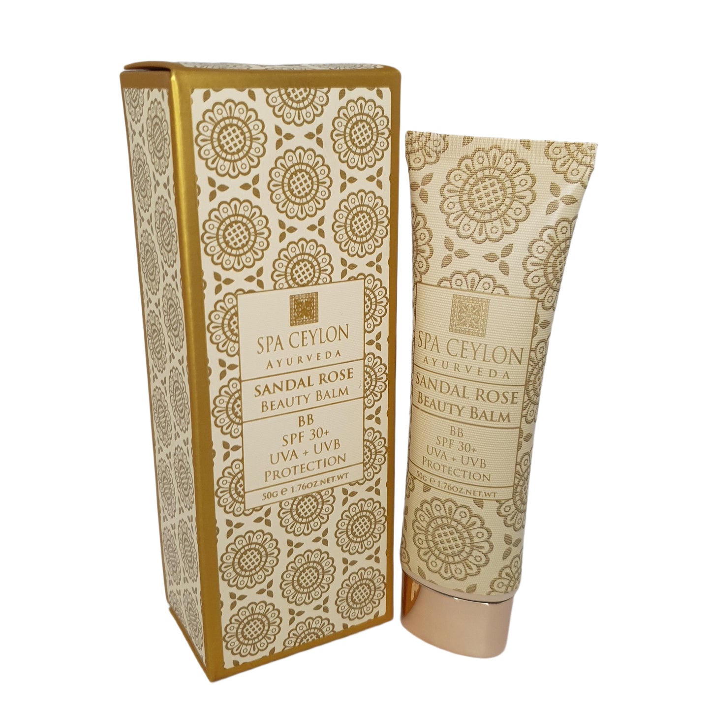 Spa 锡兰凉鞋玫瑰美容香膏-中号 (50g)