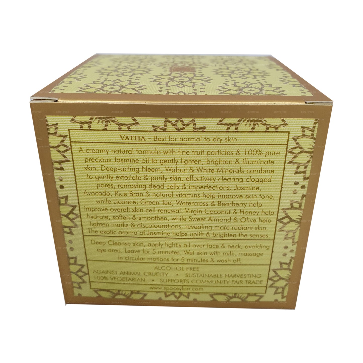 锡兰水疗白茉莉面部磨砂膏 (100g)