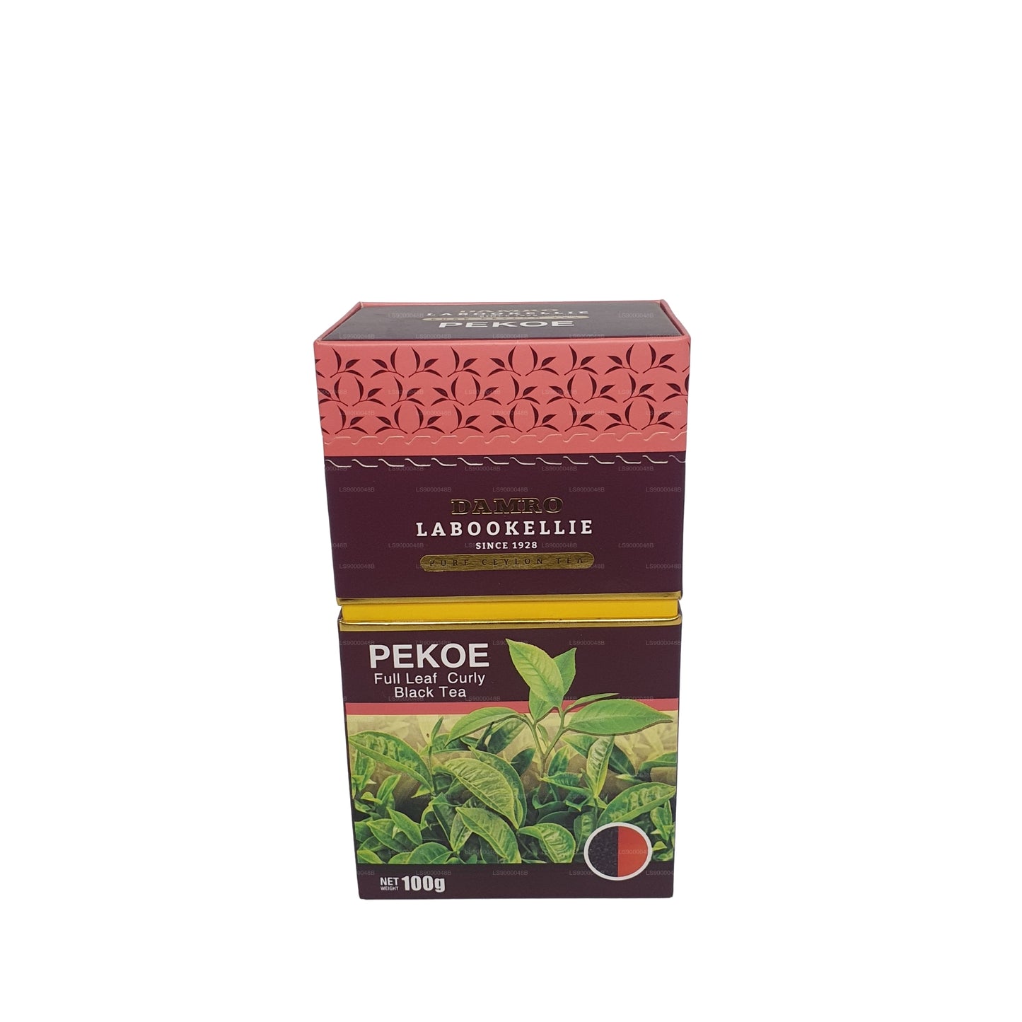 DG Labookellie PEKOE Full Leaf Curly Black Tea (100g)
