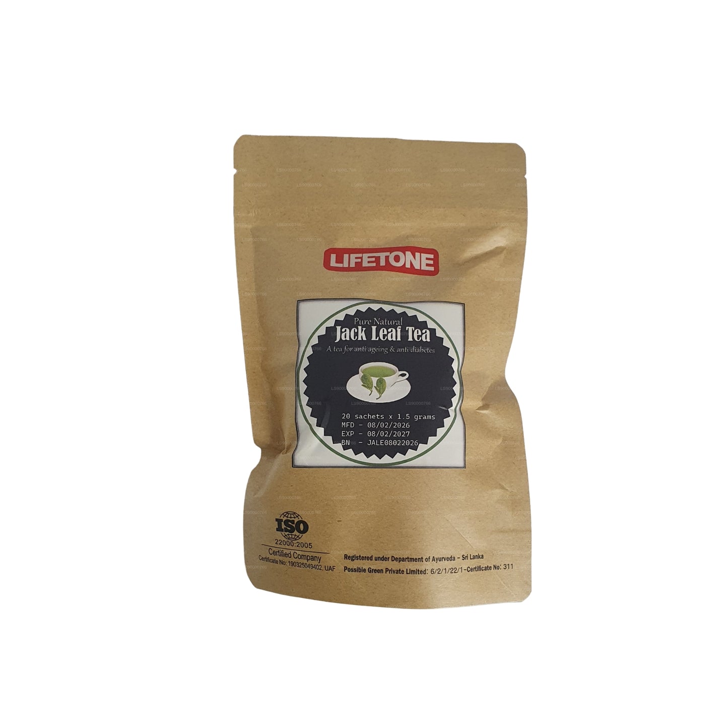 Lifetone 菠萝蜜叶茶 (40 克)