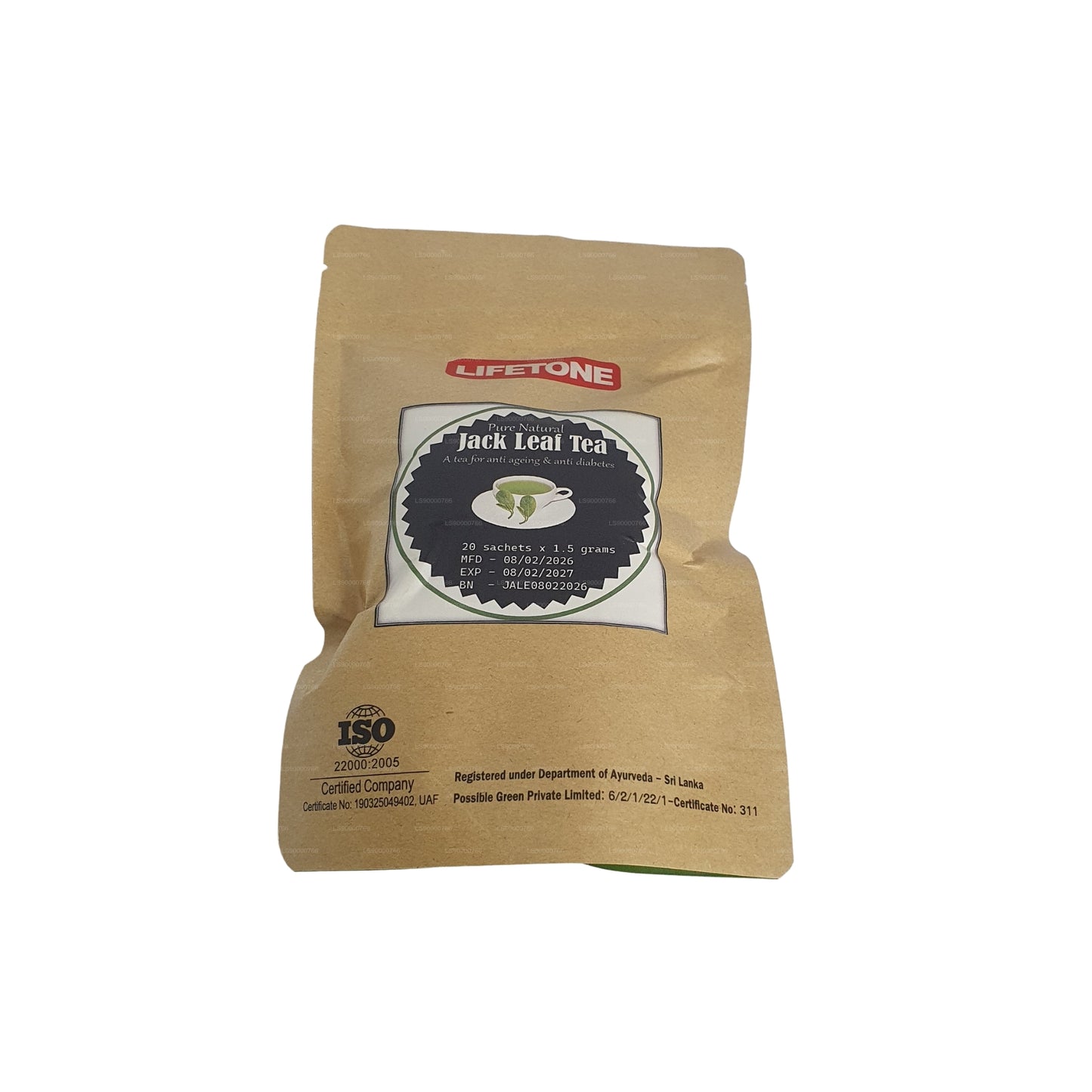Lifetone 菠萝蜜叶茶 (40 克)
