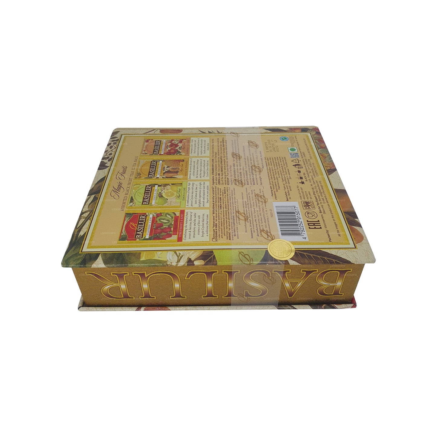 Basilur Tea Book “各种神奇水果” (64g) Caddy