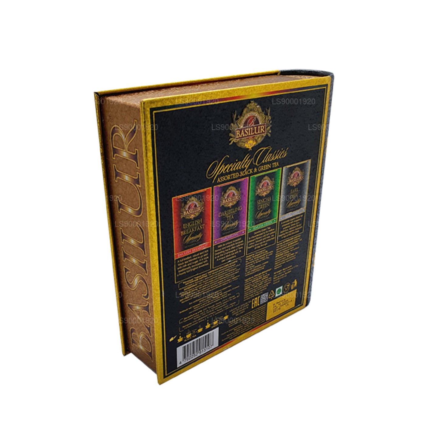 Basilur Tea Book “特色经典锡罐” (60g) Caddy