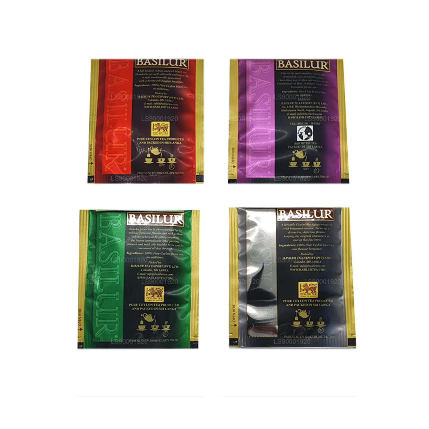 Basilur Tea Book “特色经典锡罐” (60g) Caddy