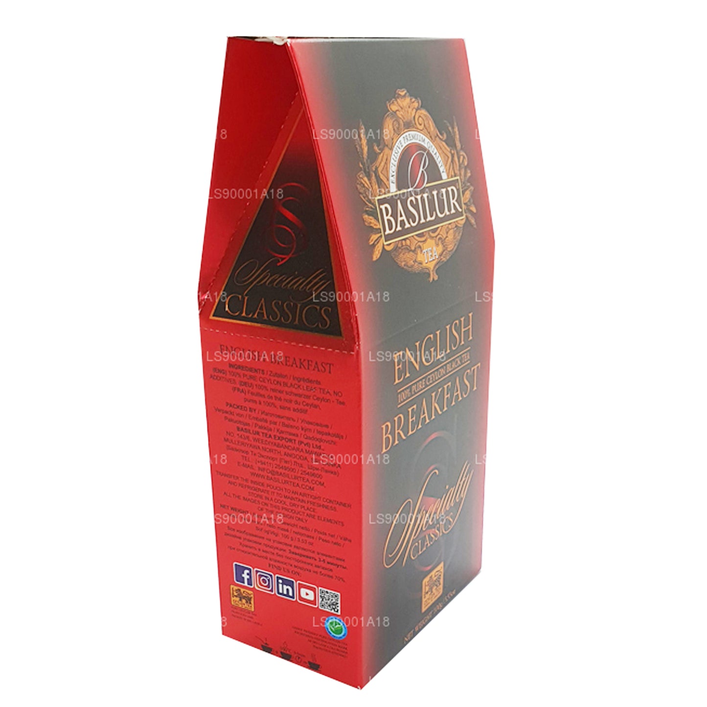 Basilur 特色经典英式早餐 (100g)