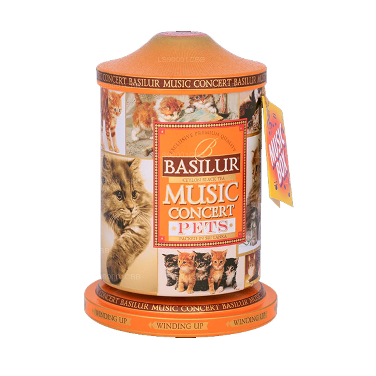 Basilur Personal "Music Concert - Pets" (100g) Caddy