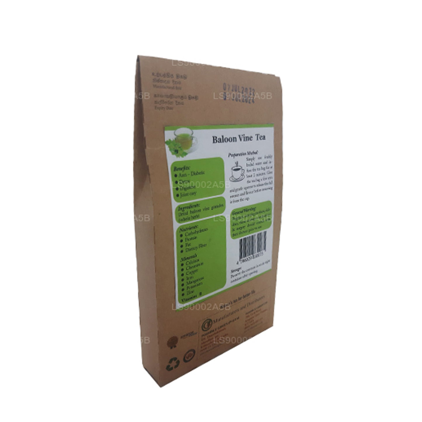 Lifetone 气球藤茶 (30g) 20 个茶包