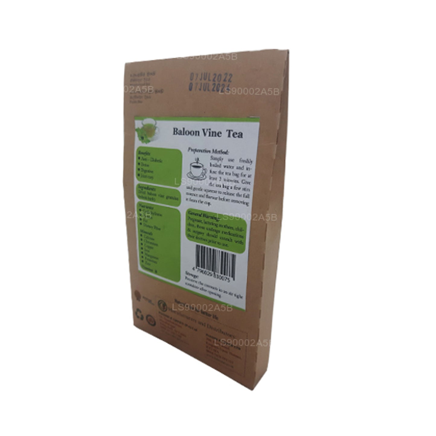 Lifetone 气球藤茶 (30g) 20 个茶包