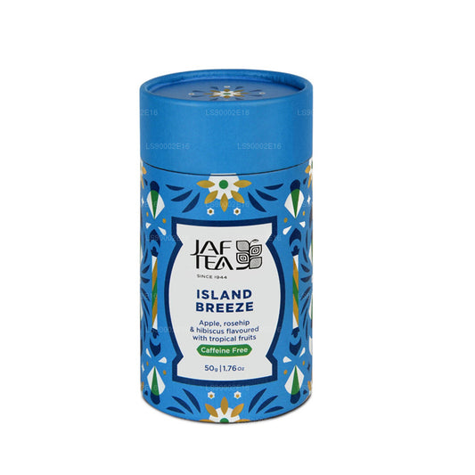Jaf Tea Island Breeze-用热带水果调味的苹果、玫瑰果和芙蓉（50 克）
