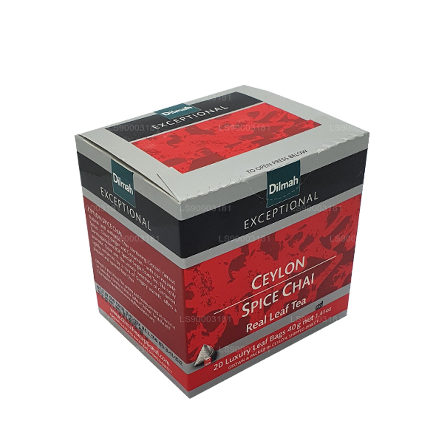 Dilmah 卓越锡兰 Spice Chai (40g) 20 个茶包