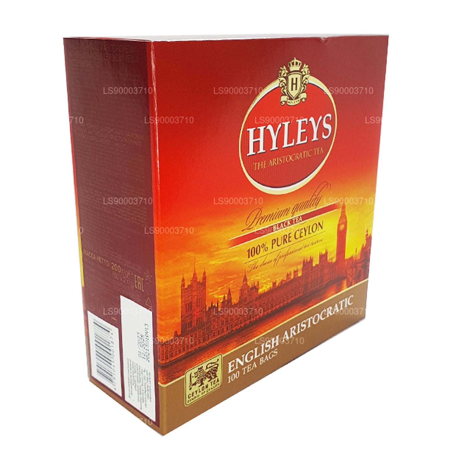 HYLEYS 优质红茶 100 Tea Bages (200 g)
