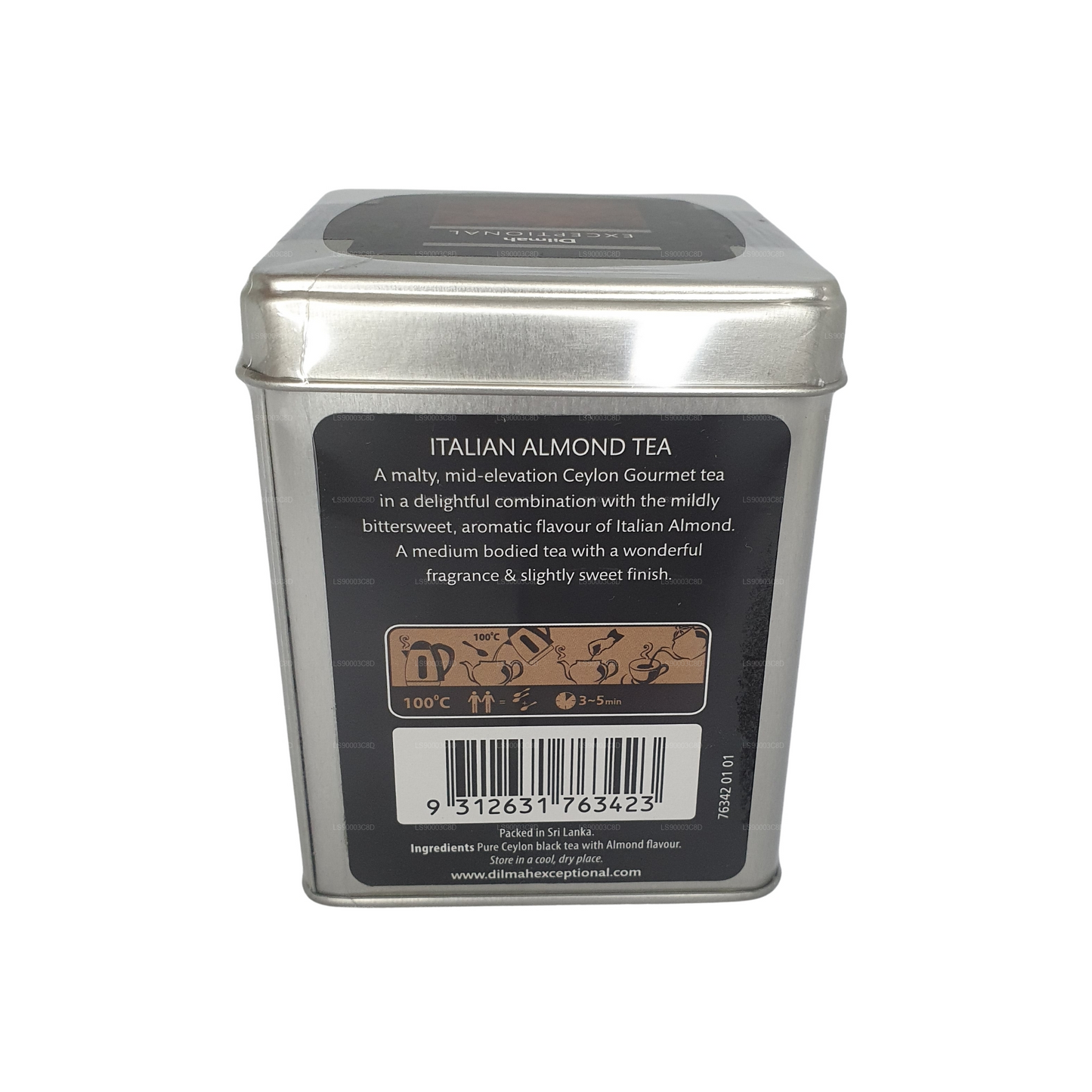 Dilmah 卓越的意大利杏仁茶 (100g) 锡罐