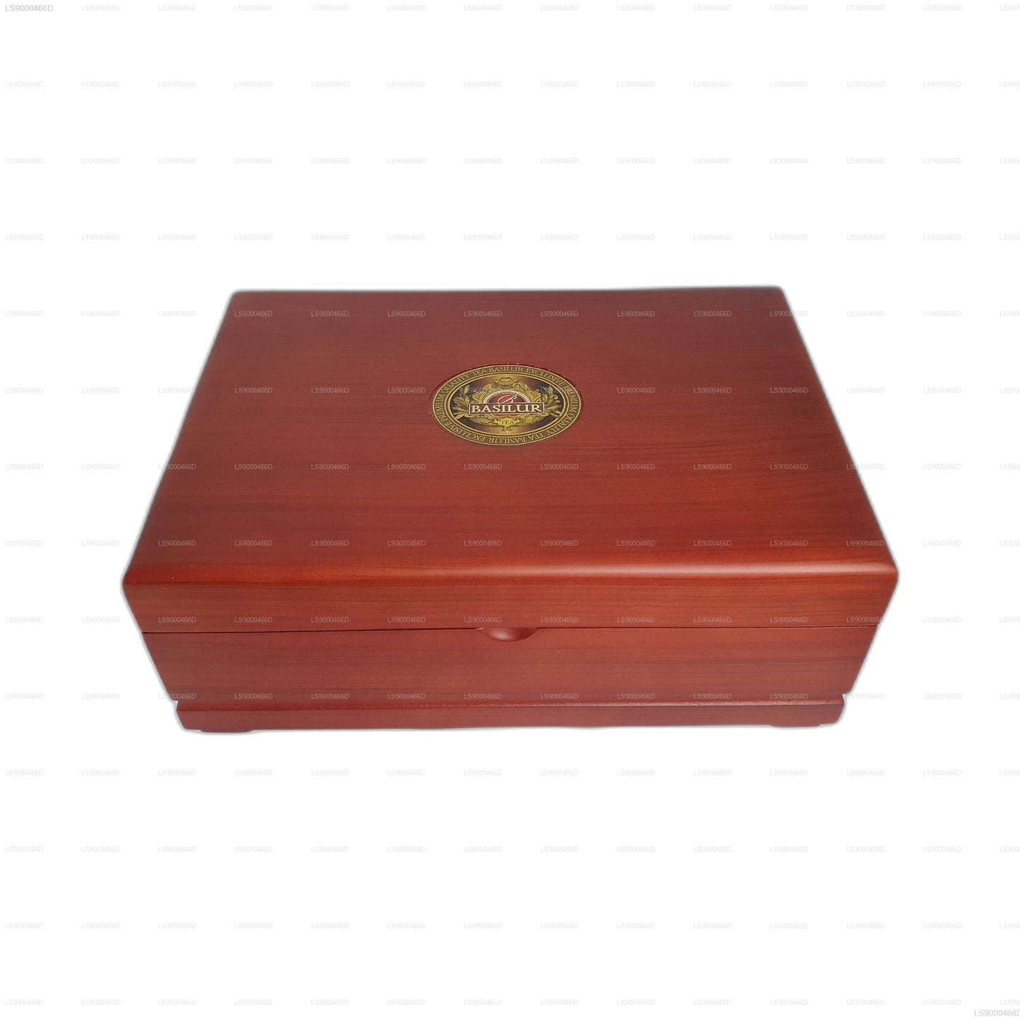 Basilur 高级礼品什锦木盒装（235克）120个茶包