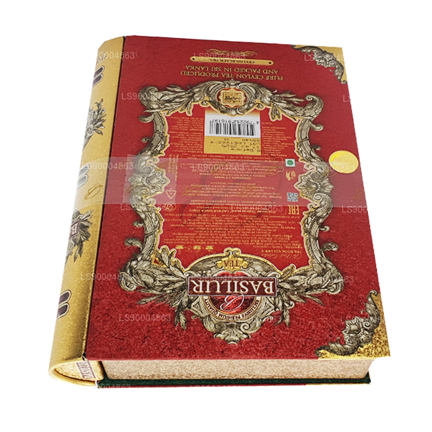 Basilur Festival “Tea Book Volume V-红色” (100g) Caddy