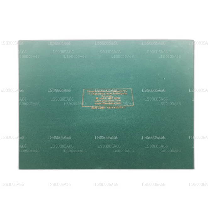 带盖的 Dilmah 豪华木材展示架（12 个品种）