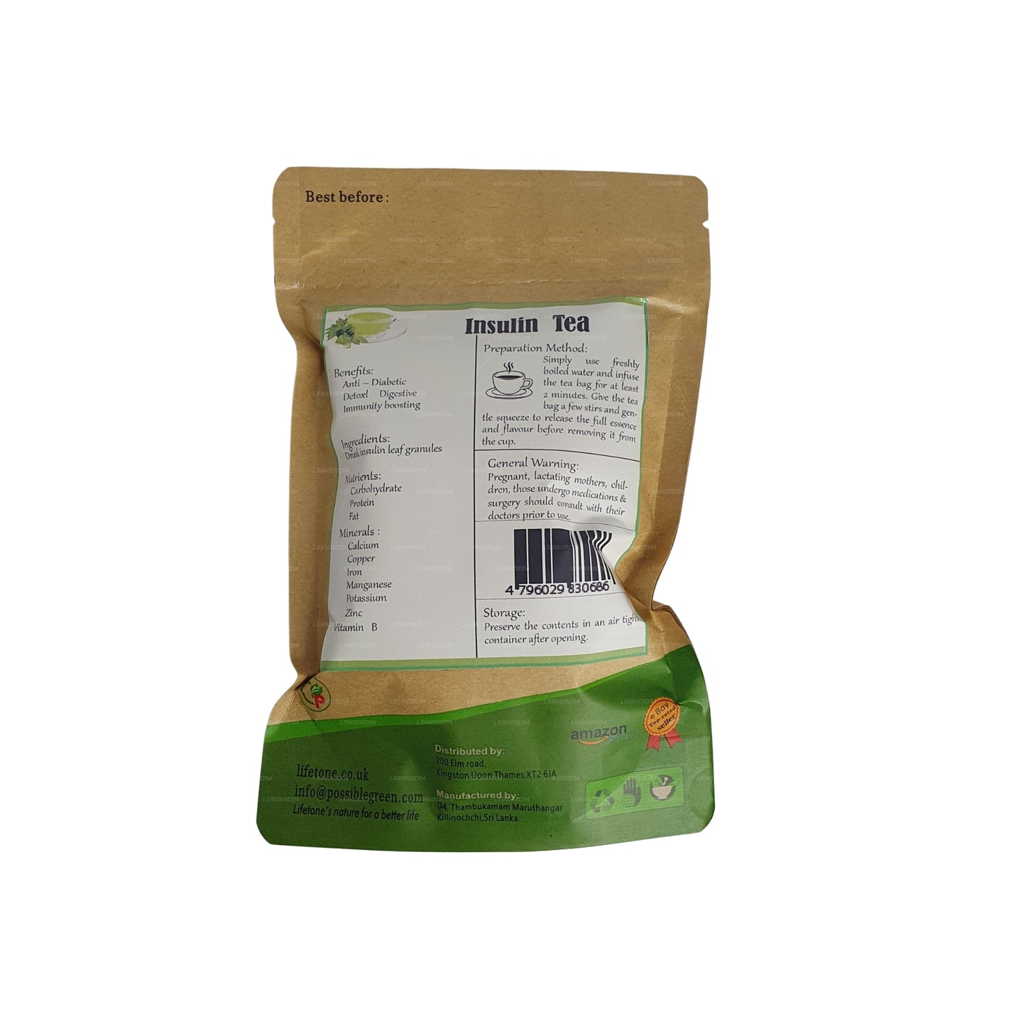 Lifetone 胰岛素茶 (40g)