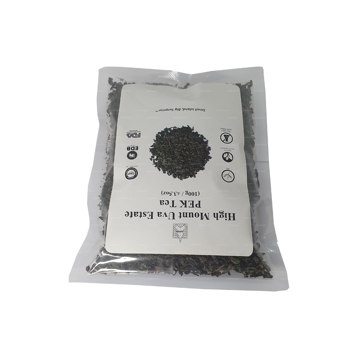 Lakpura® Uva High Mount Uva Estate PEK 茶（100 克）
