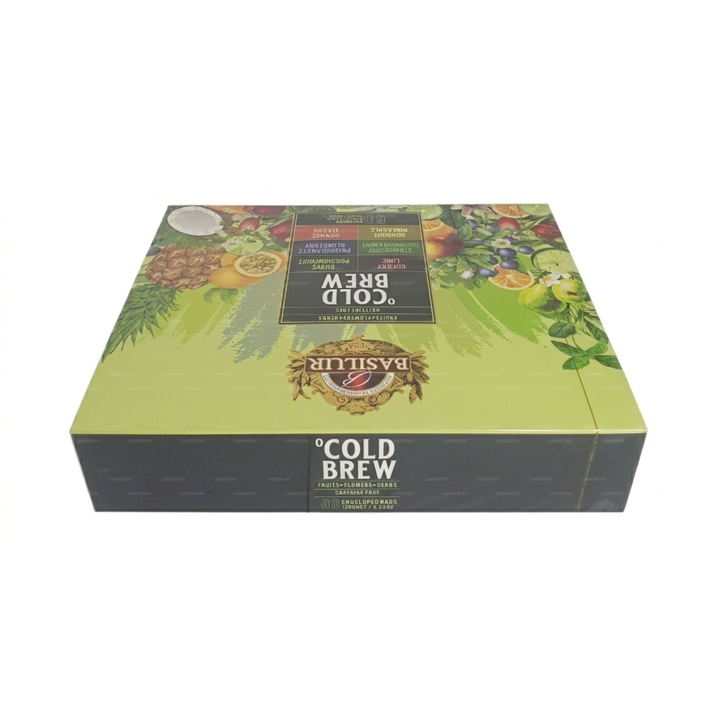 BASILUR COLD BREW- TEA BAG -  FOIL ENV - ASSORTED 60E (120g)