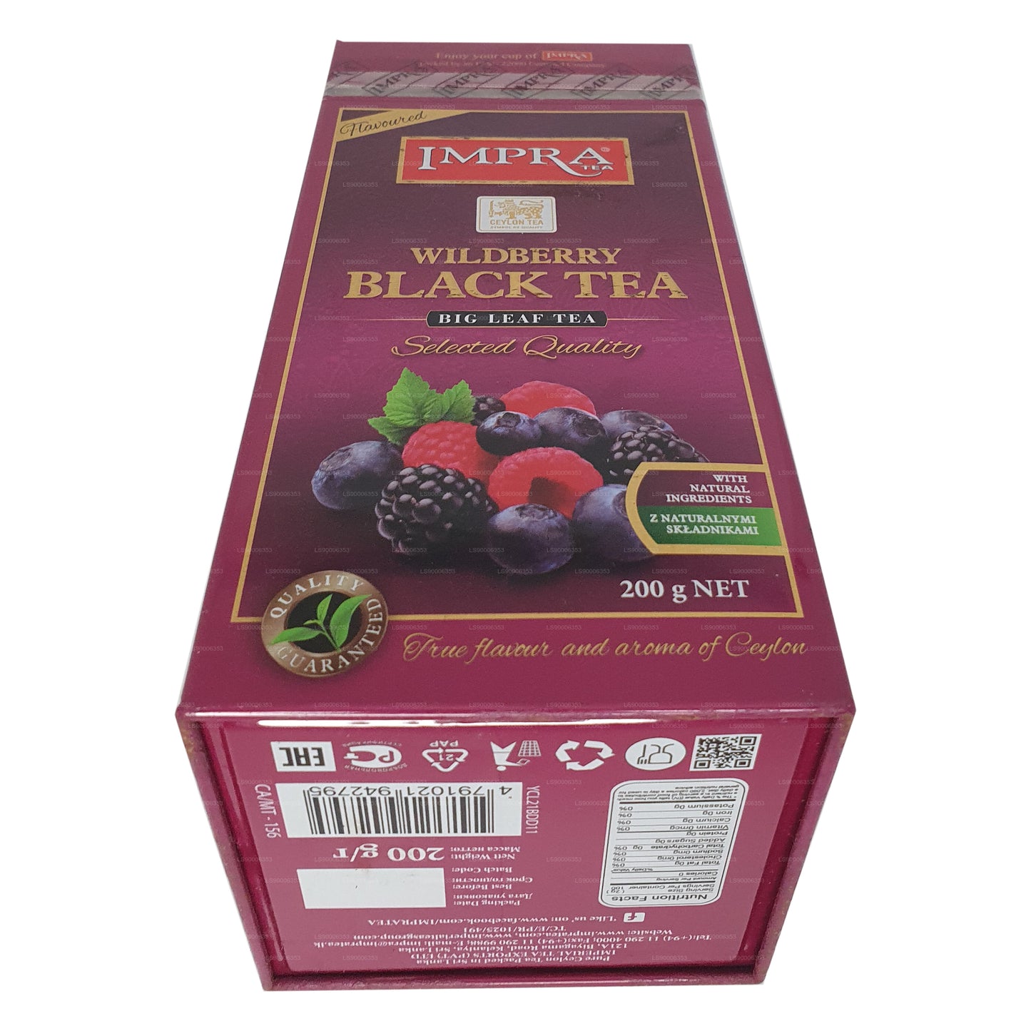 Impra Wildberry Big Leaf (200 g) 肉罐