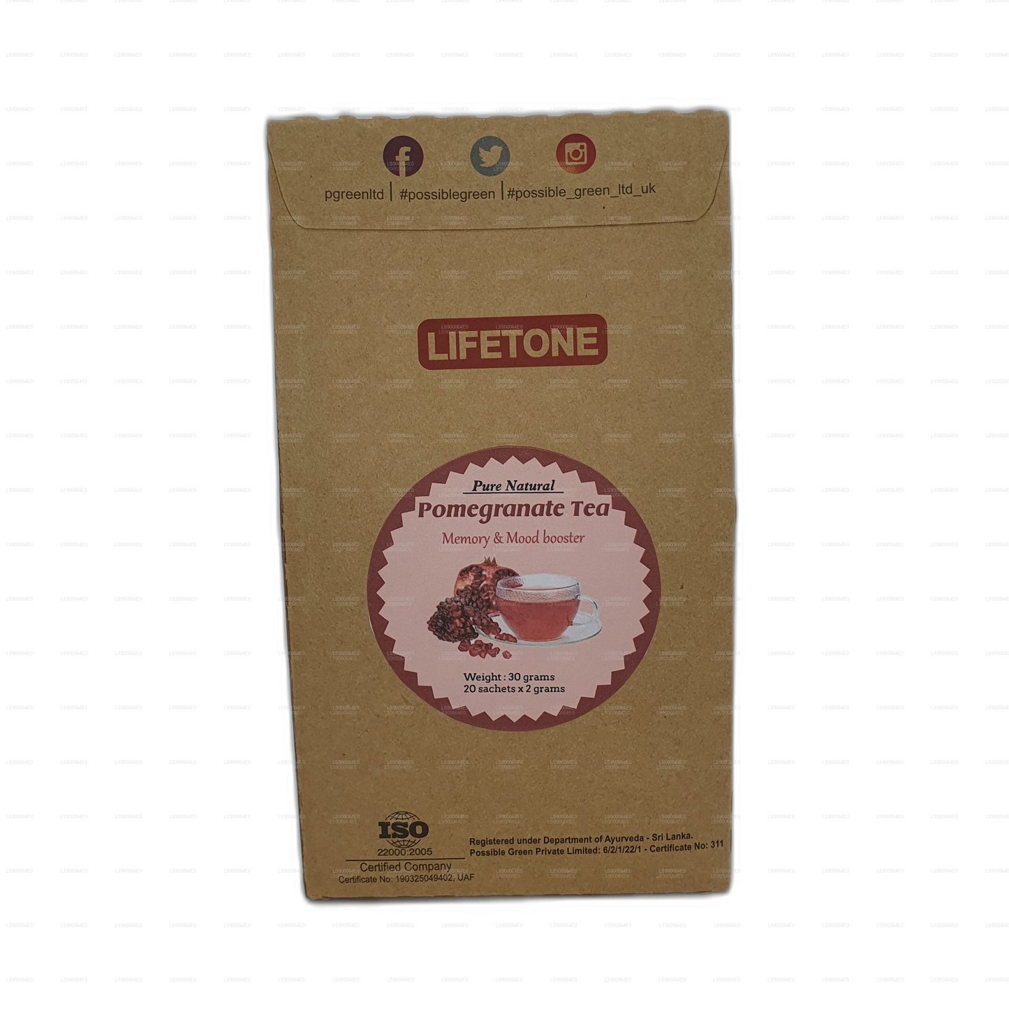 Lifetone 石榴茶 (30 克)